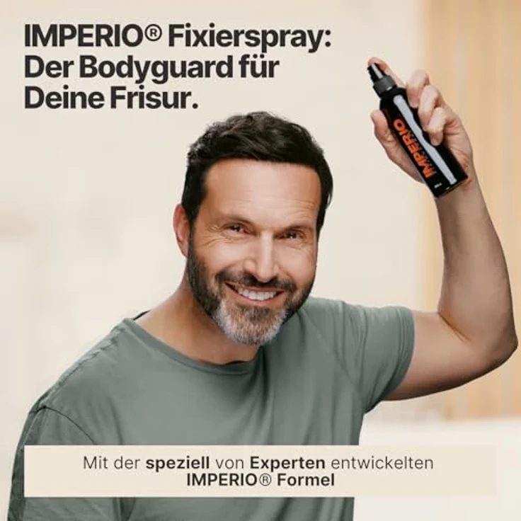 IMPERIO Fixierspray für Streuhaar & Schütthaar, starker Halt und versiegelnde Formel, 100 ml (1er Pack) – Bild 2