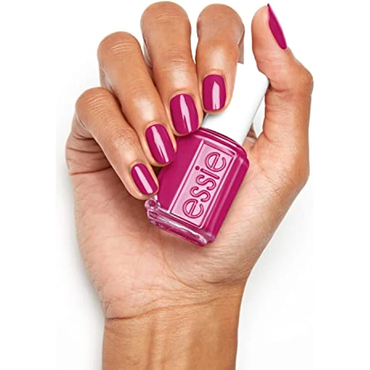 essie Nagellack mit deckendem und glänzendem Finish für farbintensive Fingernägel, Nr. 857 pencil me in, Handmade With Love, Pink, 13,5 ml – Bild 5