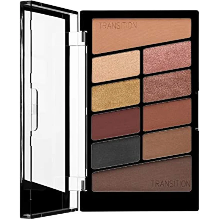 Wet n Wild - Lidschatten Palette Make-up, 10 hochpigmentierte Farben - Mix aus Schimmer + Matt in einer Lidschattenpalette - Myglamour Squad 5 g – Bild 4