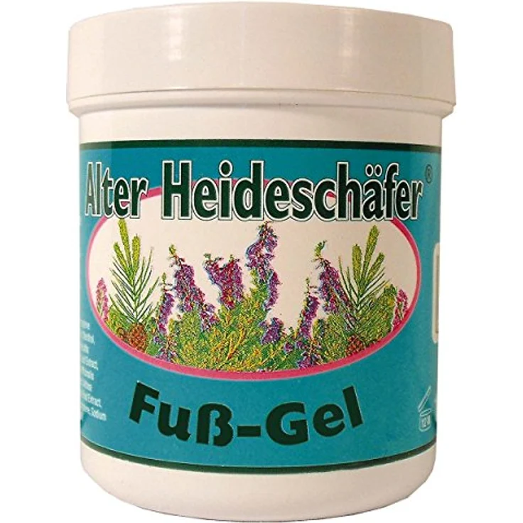 ALTER HEIDESCHÄFER 5er Vorteilspack Fuß-Gel, belebend mit Pflanzenextrakten, 5 Dosen a 100ml – Bild 2