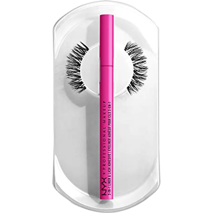 NYX Professional Makeup Jumbo Lash! künstliche Wimpern mit Klebstoff, dramatischer und verführerischer Blick – Bild 11