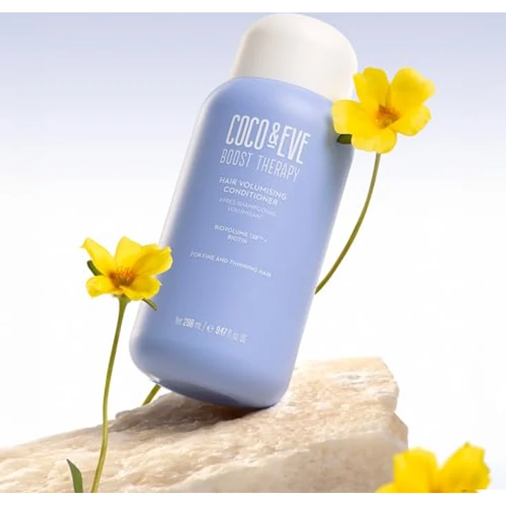 COCO & EVE Boost Therapy Hair Volumizing Conditioner, 280 ml, Volumenspendend mit BioVolume 128™ und erfrischendem Pfefferminzduft – Bild 7