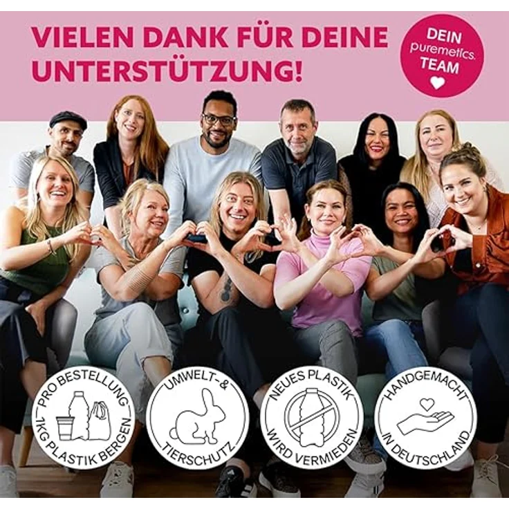 puremetics Natur-Seifen Kinderseife Tropical, antibakterielle Handseife mit Jojobaöl und Sheabutter, 75 g – Bild 6