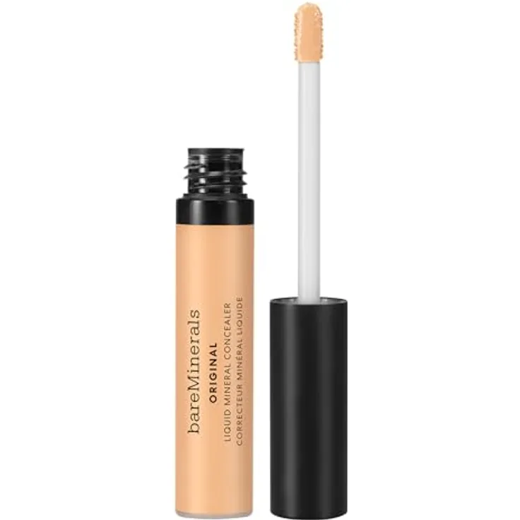 bareMinerals Original Liquid Mineral Concealer, federleicht mit Feuchtigkeitsversorgung und Anti-Augenringe-Effekt, 6 ml