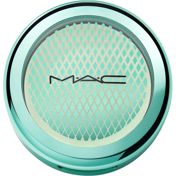 MAC Cosmetics Holiday Bounce & Gleam Highlighter, Highlighter Farbe Invest Mint, 7.2 g, lichtreflektierende Pigmente für strahlenden Teint