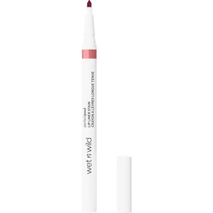 wet n wild Perfect Pout Lip Liner Stain, 0,5 g, langanhaltende, kussfeste Formel in I'M BLUSHING – Bild 5