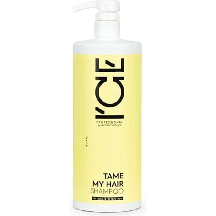 Natura Siberica ICE Professional Tame My Hair Shampoo, 1000 ml, Anti-Frizz Formel mit natürlichen Inhaltsstoffen – Bild 1