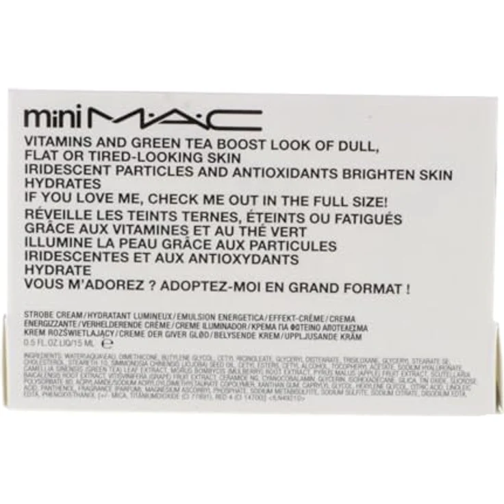 MAC Mini-Strobecreme PINKLITE, 15 ML - Glättet die Haut und verleiht Ausstrahlung – Bild 2