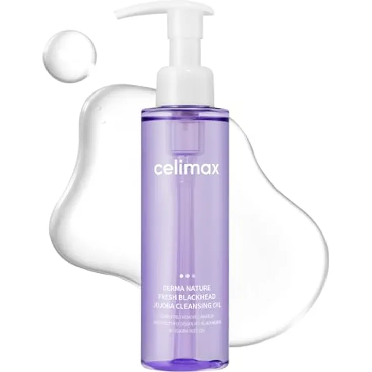 celimax Derma Nature Jojoba Öl, Gesichtsreinigung gegen Mitesser, 150 ml