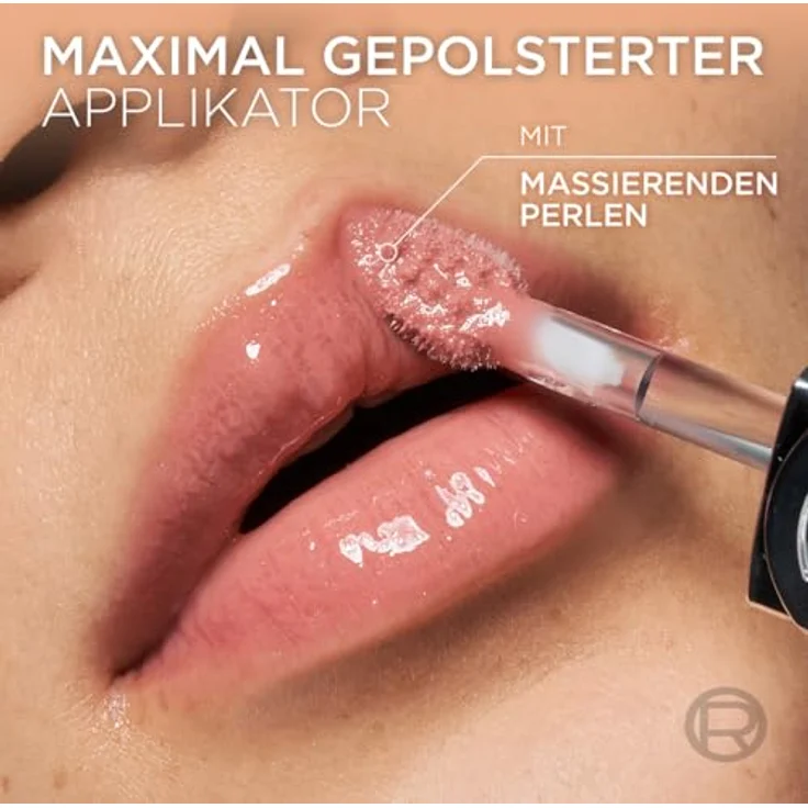 L’Oréal Paris Plump Ambition Hyaluron Lip Oil Lipgloss 5 ml, transparente Farbe 101 Cristal Clear mit langanhaltender Feuchtigkeit und plumpendem Effekt – Bild 6