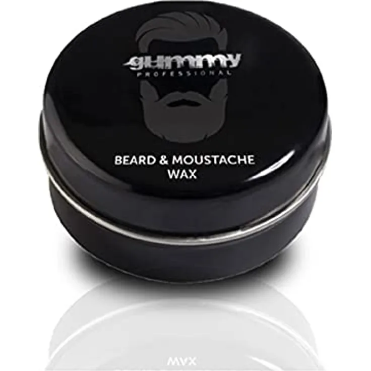 Gummy Professionel -Bart und Schnurrbartwachs für Männer - Starker Hold hilft zahm und stilen - Sandelholz, Clary Salbei, Zedernkiefer 50 ml - von Fonex Cosmetics
