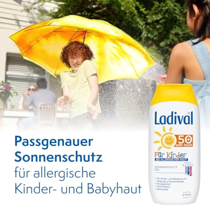 Ladival Produkte Ladival Produkte Ladival Kinder Sonnenöl allergische Haut LSF 50 Sonnenöl 200 ml – Bild 3