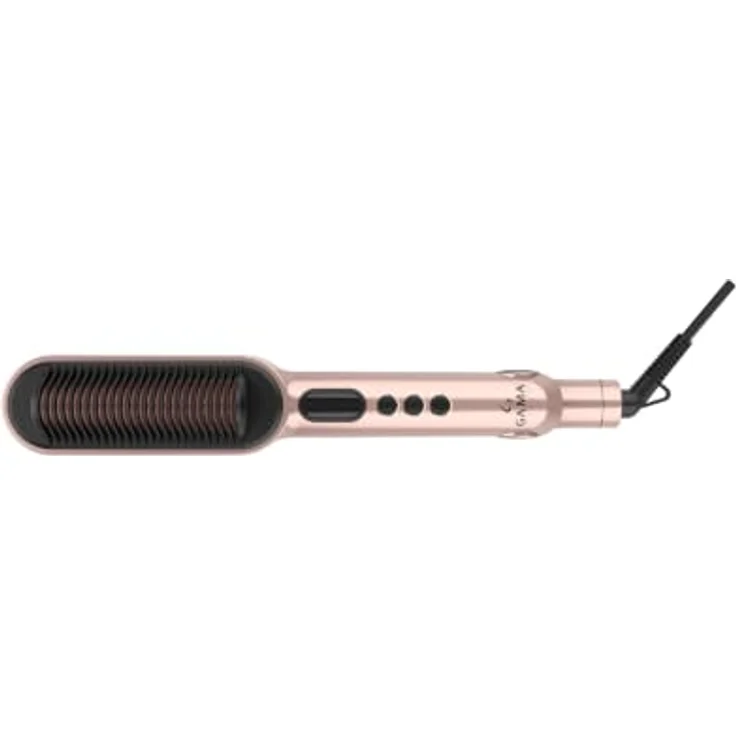 GAMA GI1901 Waver und Brush Lockenstab mit Keramik-Keratin-Technologie, benutzerfreundlicher Tastensteuerung, leichtem Design von 260 g – Bild 5