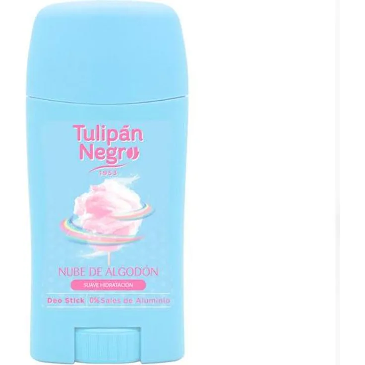 Big Buy Cooking Tulipan Black Deo Stick Gourmand Baumwolle Cloud 60 ml, Deodorant für Damen mit langanhaltendem Frischegefühl