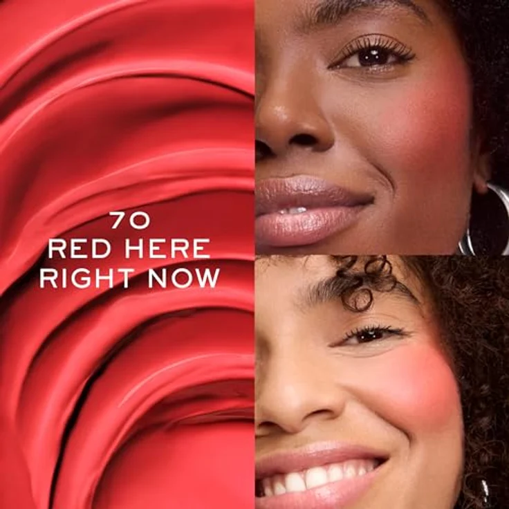 Lancôme Idôle Juicy Blush flüssiges Rouge, 8.5 ml, Farbton 70 Red Here Right Now, matte Textur für einen gesunden Teint – Bild 3