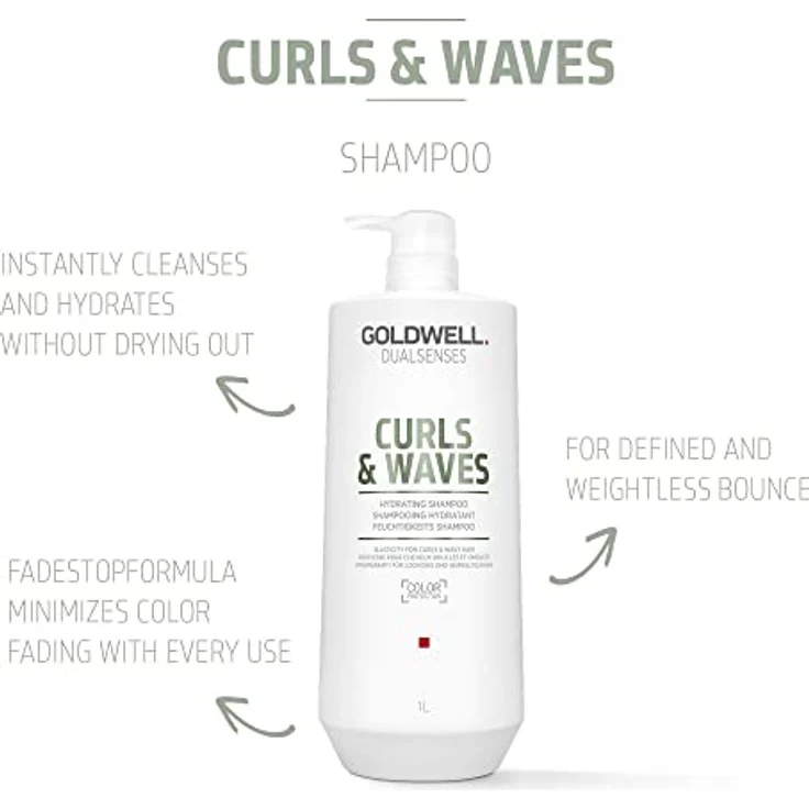 Goldwell Shampoo Dualsenses Curls & Waves Hydrating Shampoo 1000 ml – Bild 2