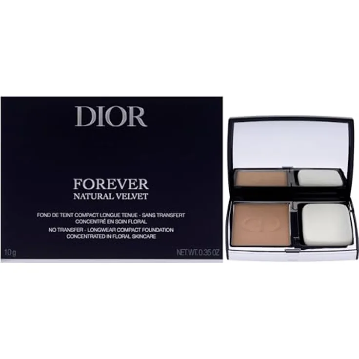 DIOR Forever Natural Velvet Long Wear Compact Foundation Nr.4N Neutral, 10 g