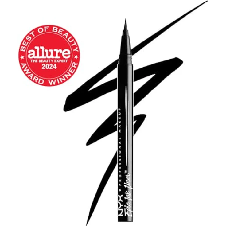 NYX Epic INK LINER Eyeliner waterproof #black 1 ml  – Bild 2