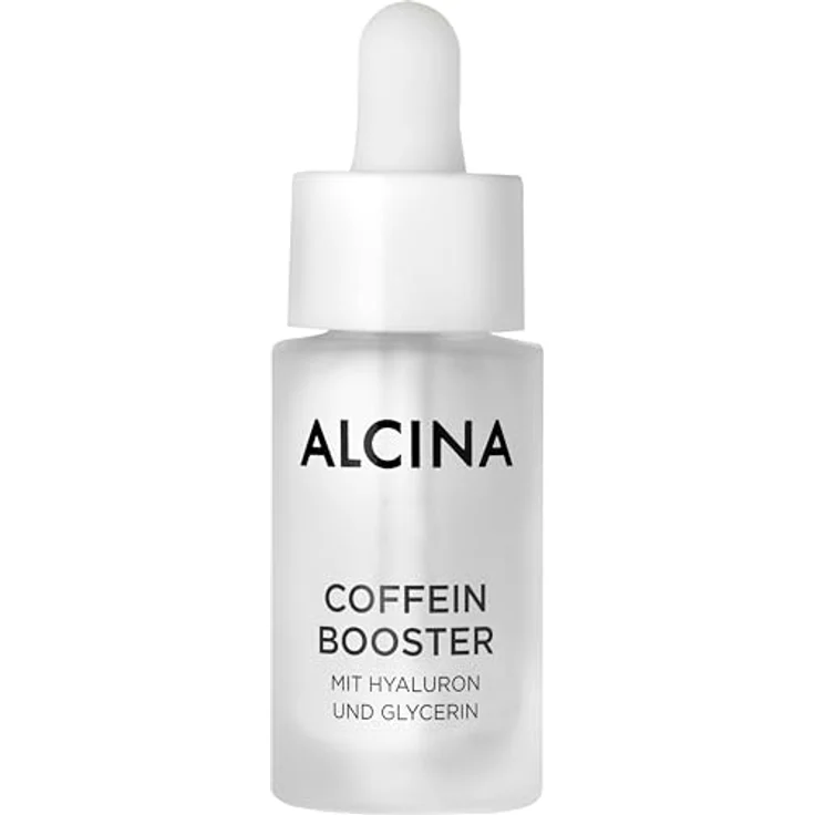Alcina Coffein Booster 15 ml, Gesichtsserum mit kühlendem Effekt und Hyaluron  – Bild 1