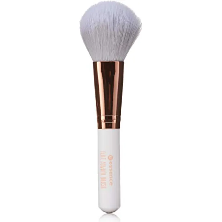 essence FLAT POWDER BRUSH, Pinsel, weiss, vegan