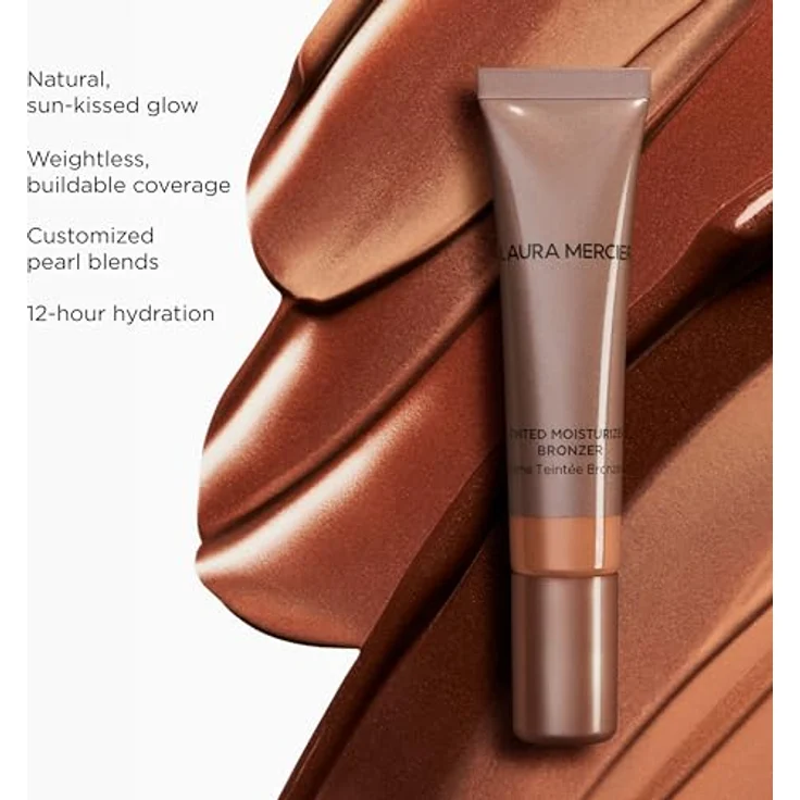 Laura Mercier Tinted Moisturizer Bronzer, getönte Feuchtigkeitscreme mit Bronzeton und UVA-/UVB-Schutz, 15 ml – Bild 5