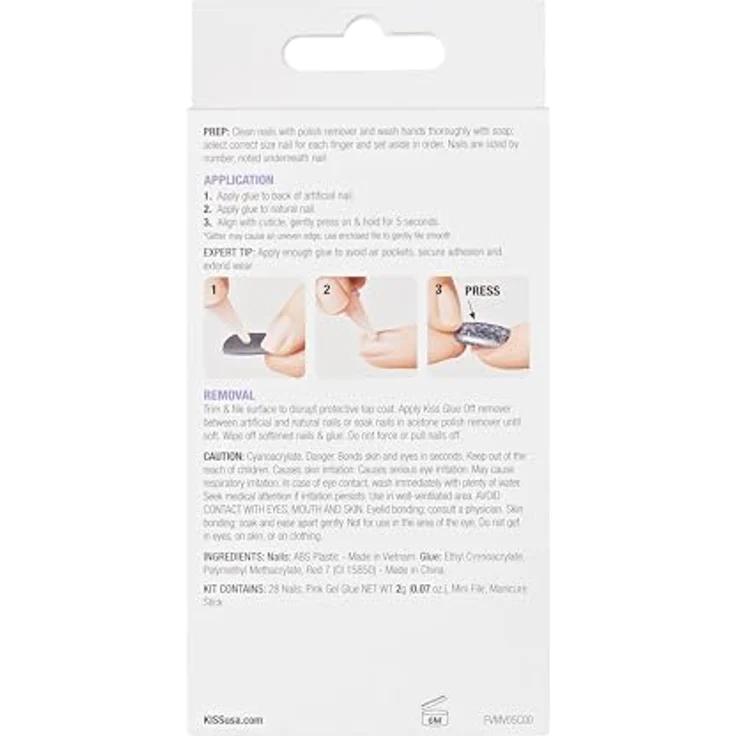 KISS Voguish Fantasy künstliche Fingernägel 28 St. für Damen – Bild 8