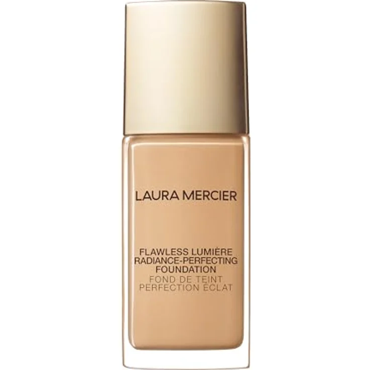 Laura Mercier Flawless Lumière Radiance Perfecting Foundation, 30 ml Buff, federleichte Formulierung mit mittlerer bis voller Deckkraft und feuchtigkeitsspendender Wirkung – Bild 1