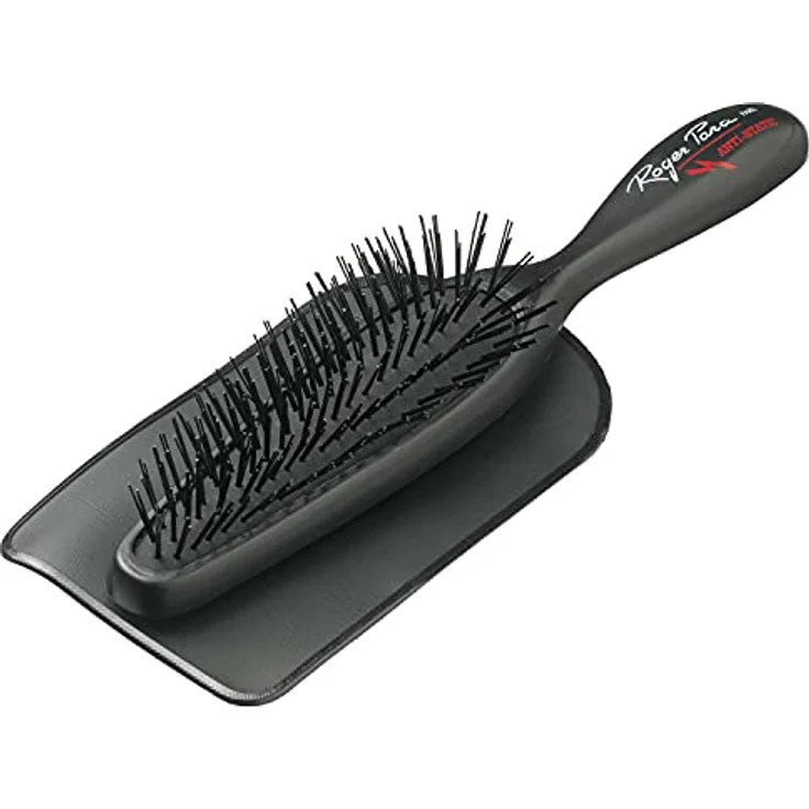 Roger Para Bürste schmal schwarz 6-reihig Nylonborsten, 1er Pack, (1x) – Bild 4