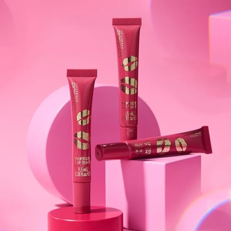 Catrice KISS & GLOW Hydratisierendes Lipgloss, hochglänzender Lipbalsam mit Feuchtigkeitsformel, Farbton C03 Kiss Alert, 11.5 ml – Bild 8