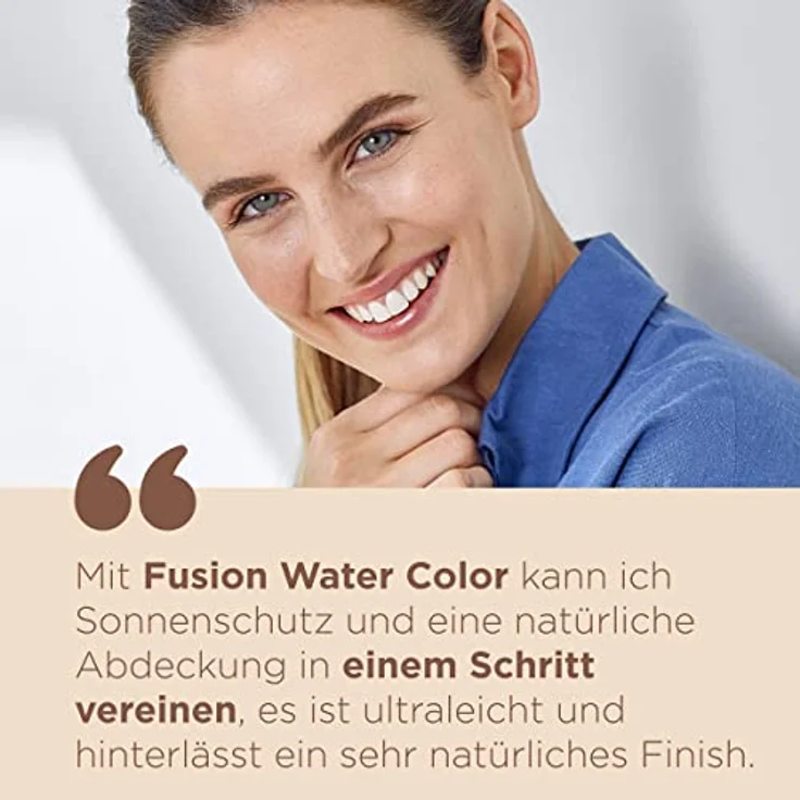 ISDIN Fusion Water Color LSF 50 (Light) 50ml | Getönte tägliche Sonnencreme für das Gesicht | Ultraleichte Textur – Bild 3