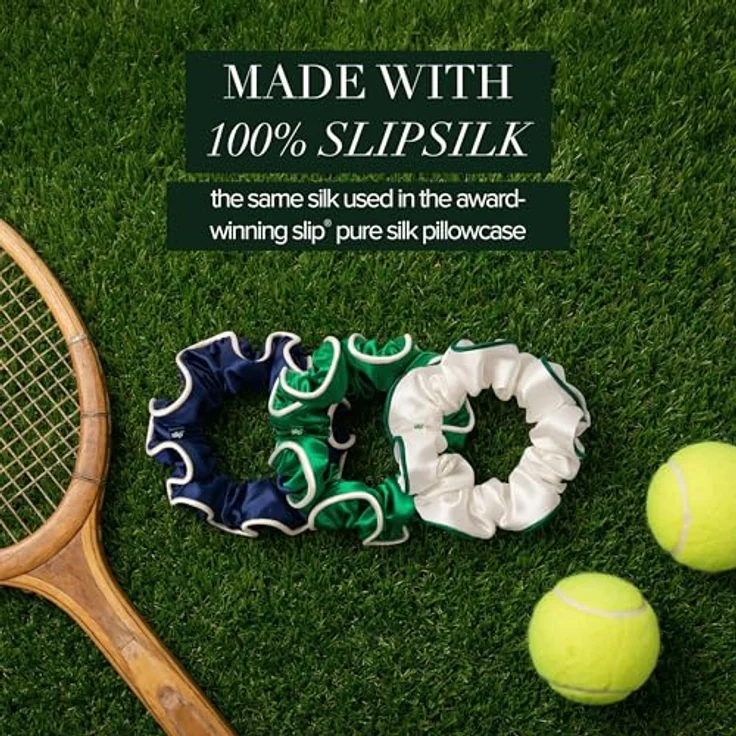 Slip Pure Silk Large Scrunchies, Game Day Haargummi für empfindliches Haar, modischer Look – Bild 2