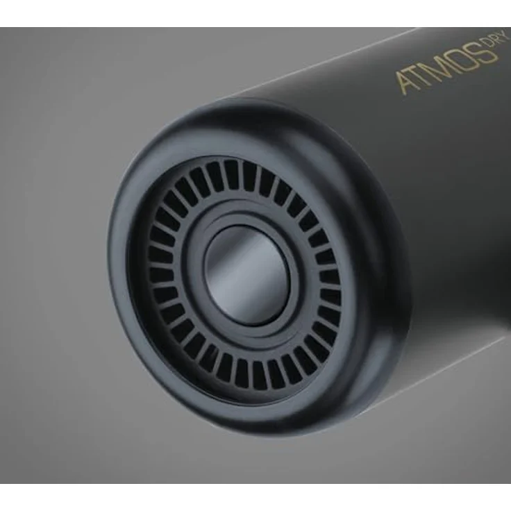 Diva Pro Atmos Haartrockner, 2000 Watt, Kaltstufe, Ionen-Technologie, DC-Motor, inkl. Diffusor, schwarz – Bild 3