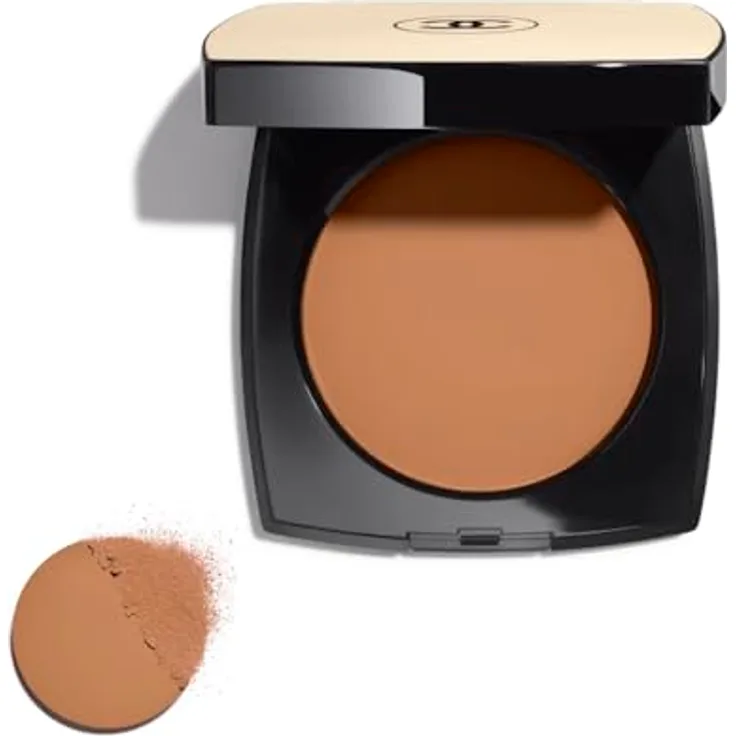 CHANEL Les Beiges Healthy Glow Sheer Powder - B80 (12 g) - Kompaktpuder in natürlicher Farbe