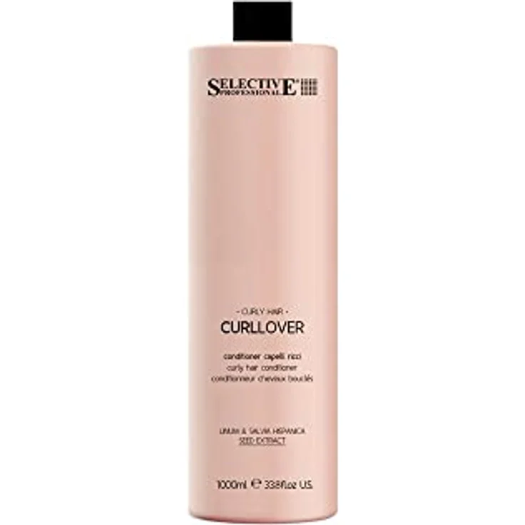 Supreme Curly Hair Curllover Conditioner, 1000 ml, feuchtigkeitsspendend für lockiges Haar, betont natürliche Lockenstruktur – Bild 2