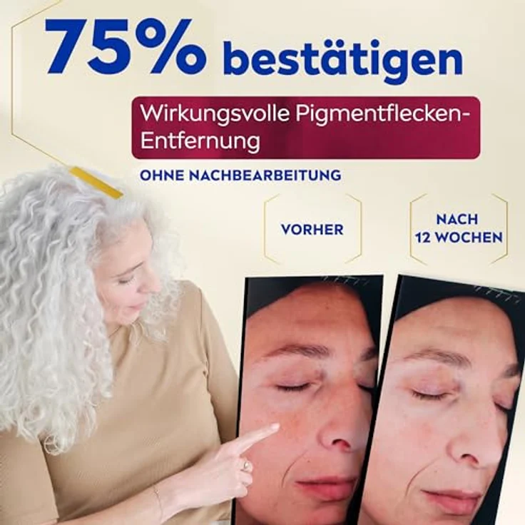 NIVEA Cellular LUMINOUS630® Anti-Pigmentflecken Intensiv-Serum (30ml), Gesichtspflege mit Hyaluronsäure für einen ebenmäßigeren und strahlenden Teint, Serum gegen Pigmentflecken – Bild 3