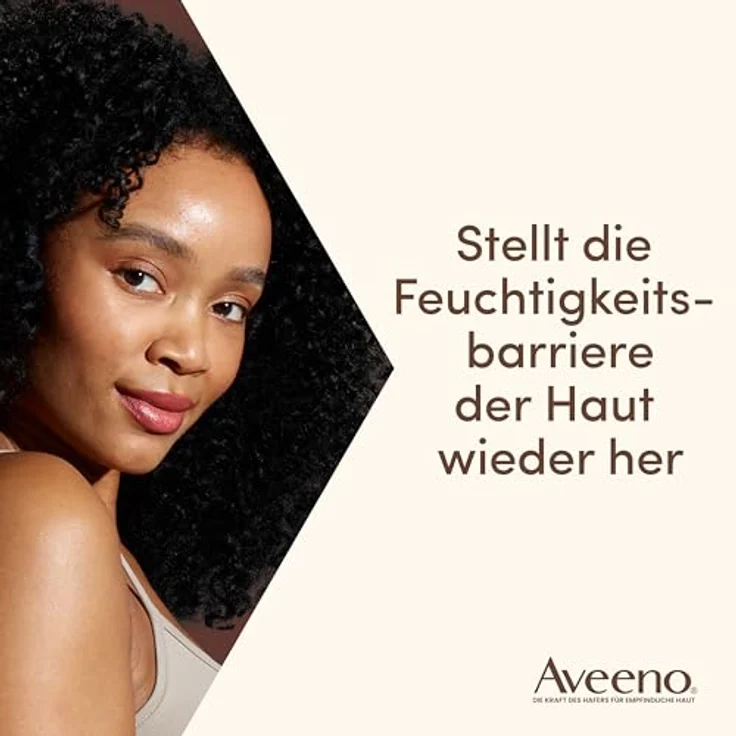 Aveeno CALM+RESTORE Feuchtigkeitsspendende Hafer Tagespflege (50 ml), parfümfreie 24 Stunden Feuchtigkeitspflege, beruhigt sofort empfindliche Haut, mit präbiotischem Hafer & beruhigendem Mutterkraut, Gel-Creme-Formel – Bild 4