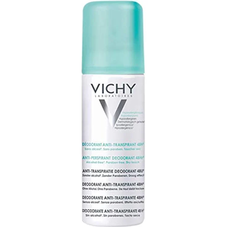 Vichy Deodorant Anti-Transpiratie Deodorant 48H empfindliche Haut 125 ml – Bild 3
