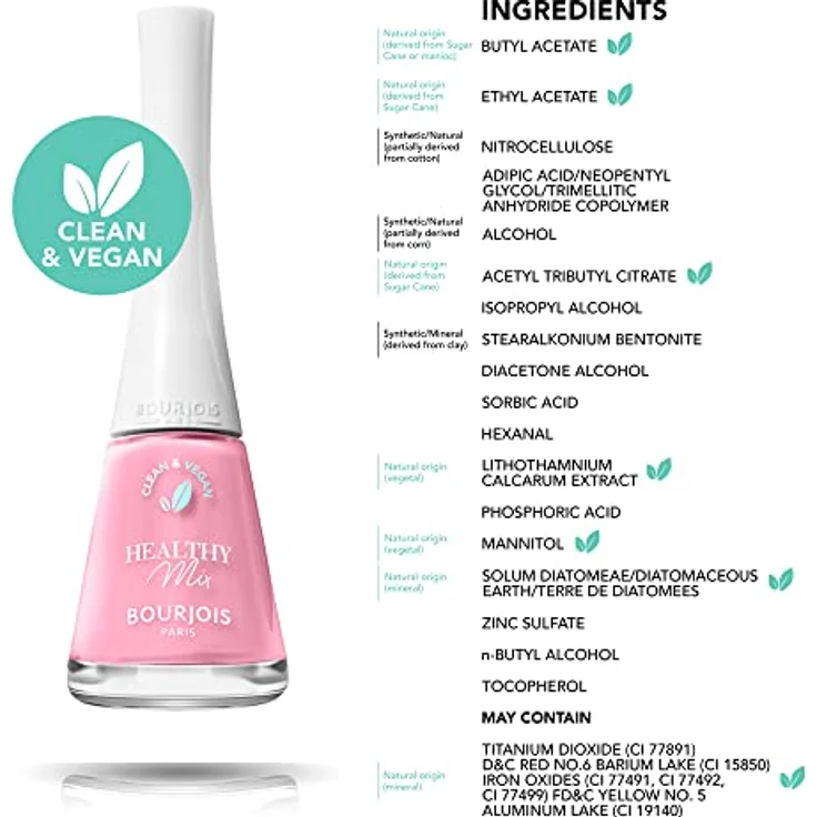 Bourjois Nagellack 9 ml, intensiver Farbton für perfekte Nägel – Bild 5