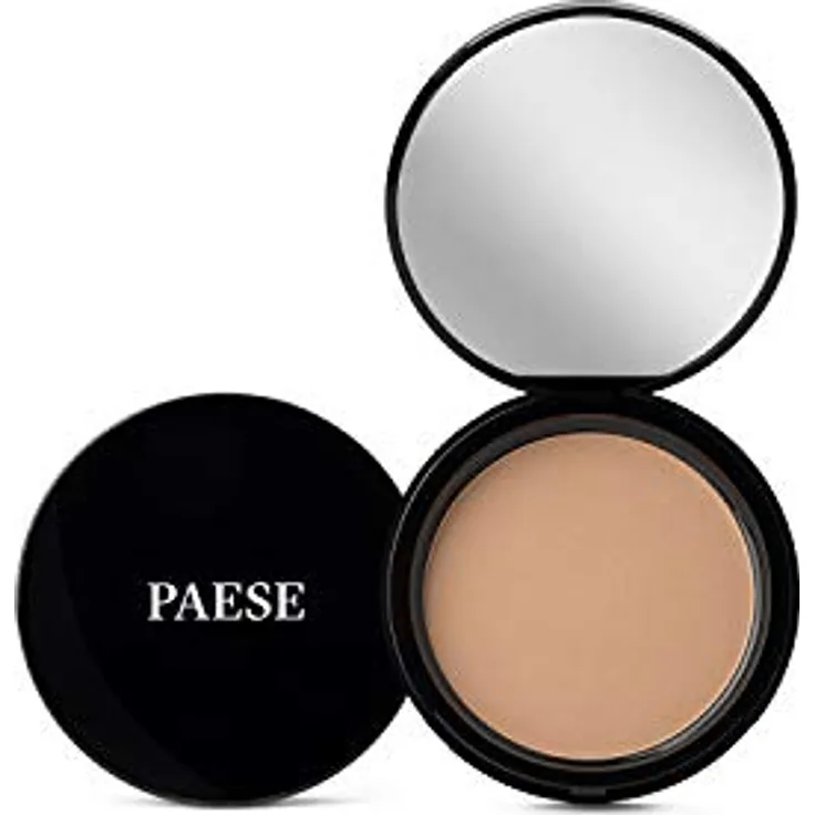 Paese Semi-transparent mattierendes Puder, Farbton 6A Tanned, 9 g, für ein makelloses Finish und samtige Haut