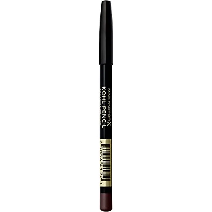 Max Factor Kohl Kajal Brown 30 – Brauner Kajal perfekt für Smokey Eyes – Lidstrich auftragen leicht gemacht – 1 x 4 ml