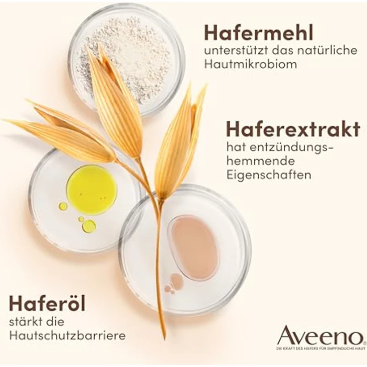 Aveeno Skin Relief Feuchtigkeitsspendende Handcreme (75 ml), parfümfreie Handcreme für sehr trockene Hände, natürliche Hautpflege mit beruhigendem Hafer & Sheabutter, vegan* – Bild 4