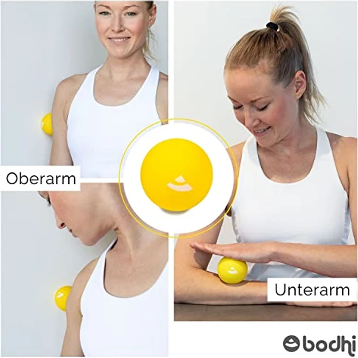 bodhi Massageball Faszien-Massage-Ball, 3er Set, Ø ca. 6,5 cm, 3-tlg. – Bild 6