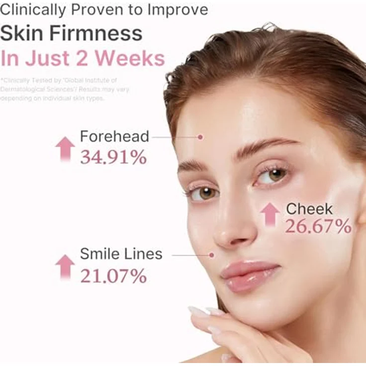 Medicube PDRN Pink Peptide Serum, festigendes Gesichtsserum mit Peptiden, 30 ml, hydratisiert und glättet Falten – Bild 4