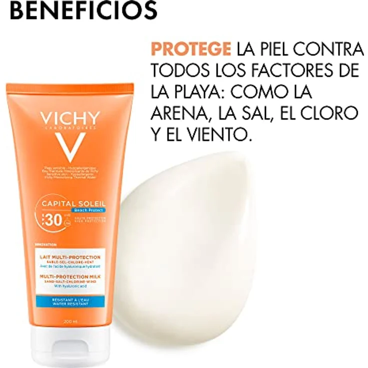 Vichy Idéal Soleil Lait MultiProtection Milch LSF50 200 ml – Bild 5