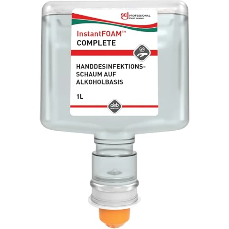 Stoko InstantFOAM IFS1LTFDE, Desinfektionsschaum 1 l, alkoholfrei, parfümfrei, bakterizid und viruzid – Bild 2