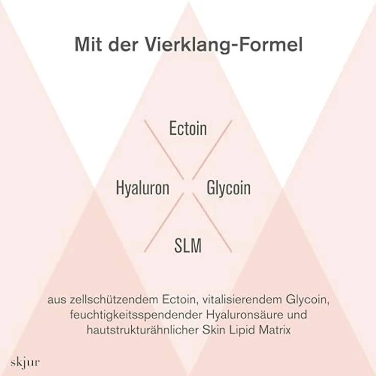 SKJUR intensive Tagespflege mit LSF 15, vegane Skincare, 50ml, mit Ectoin, Glycoin, Hyaluron, SLM und Zinkoxid – Bild 4