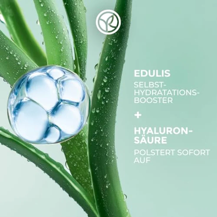 Yves Rocher Hydra Water-Plump Augenpflege, erfrischend mit Cryo-Effekt, Edulis & Hyaluronsäure, für alle Hauttypen, 15 ml – Bild 3