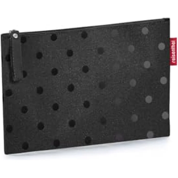 reisenthel case 1 Glossy dots Black - Universeller Kleiner Organizer mit extralanger Reißverschlussöffnung – Bild 1