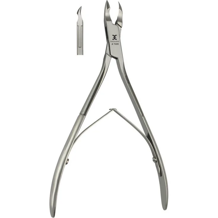 Excellent Solingen Nagelhautzange, 13.5 cm, präzises Maniküre- und Pediküre-Werkzeug mit 7 mm Schneide