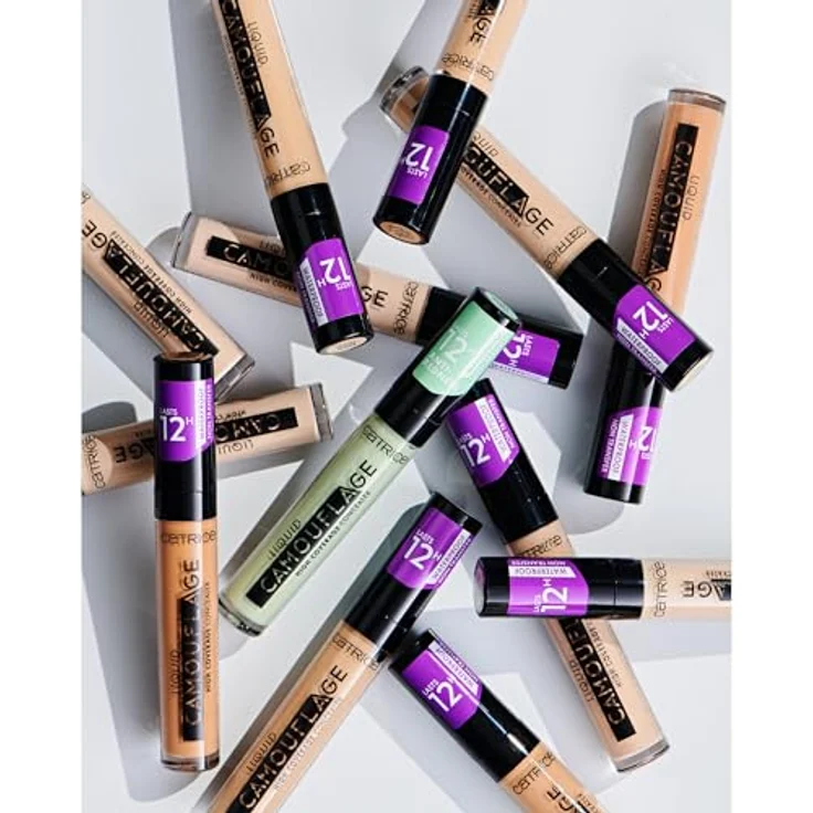 Catrice Liquid Camouflage High Coverage Concealer, Nr. 036, Nude, langanhaltend, für trockene Haut, für unreine Haut, für Mischhaut, vegan, ölfrei, wasserfest, ohne Alkohol, 1er Pack (5ml) – Bild 5